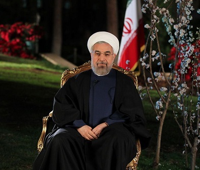 الرئيس روحاني يهنئ بحلول العام الايراني الجديد