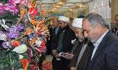 منتسبي مرقد الامام الحسين عليه السلام يزورون مرقد الامام الخميني
