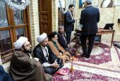 مراسم ذكرى انتصار الثورة الاسلامية في بيت الامام بالنجف الاشرف