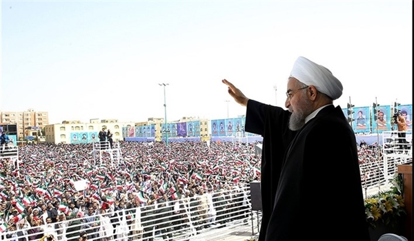 الشيخ حسن روحاني يفوز بولاية رئاسية ثانية
