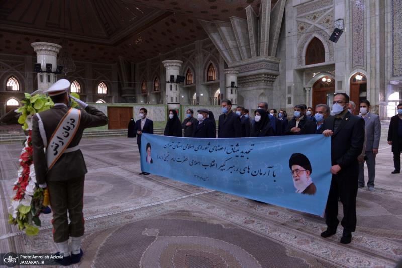 تجديد عهد اعضاء مجلس محافظة طهران الاسلامي، لاهداف الامام الخميني (قدس سره)