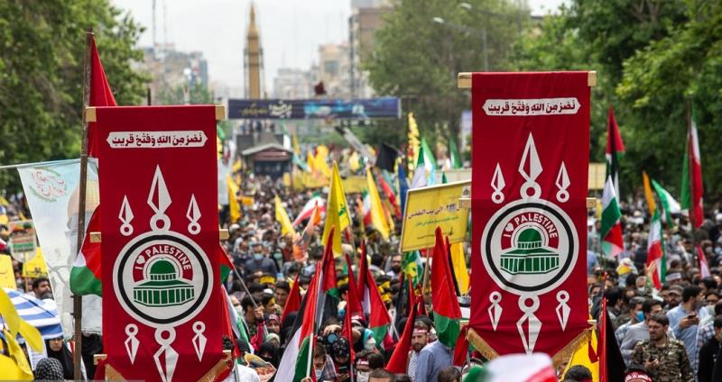 مسيرات مهيبة في جميع أنحاء البلاد بمناسبة يوم القدس 