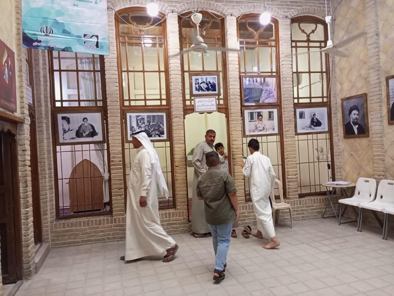 زيارة حملة باكستانيا لبيت الإمام الخميني (قده)في النجف الاشرف