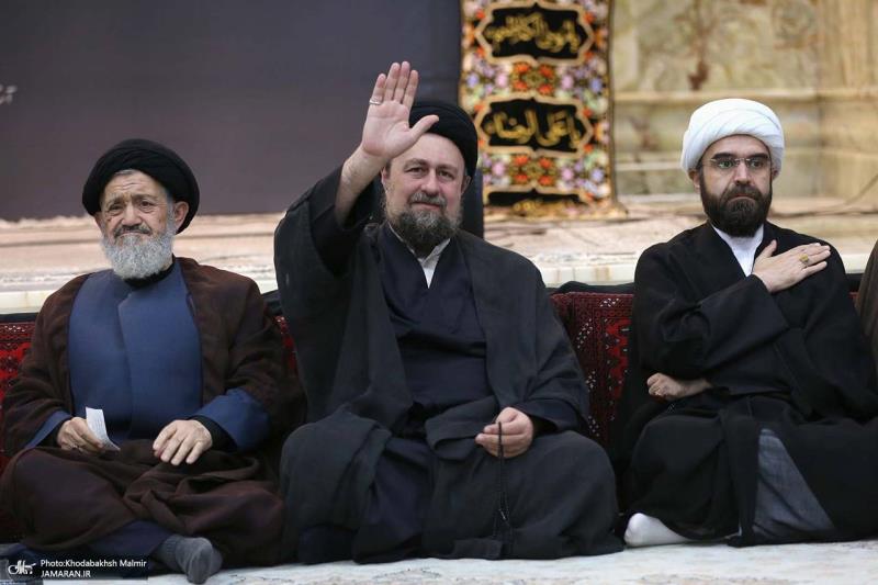 مراسم عزاء ليلة أربعين الإمام الحسین(ع) في حرم الإمام الخميني(قده)