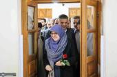 زيارة الناطق باسم الحكومة لبيت الإمام الخميني ( قده)، التاريخي 
