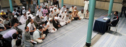International Quran Reciters and Memorizers Visited the Jamaran Husseiniah