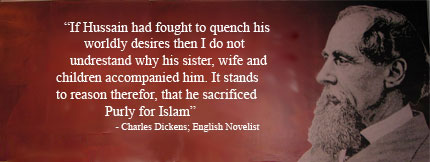 Imam Hussein’s Self-Sacrifice According to Charles Dickens