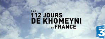 "112 Days of Khomeini in France" broadcasted on the French TV