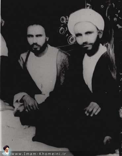 Imam Khomeini during his youth