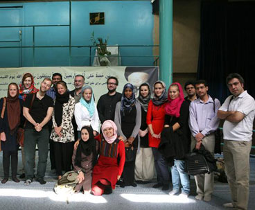 Imam Khomeini`s House in Jamaran visited by Duisburg University Students