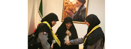 A Group of Lebanese Ladise Visited Imam Khomeini`s House in Jamaran