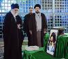 Supreme Leader of Iran Makes a Pilgrimage to Imam`s Holy Shrine