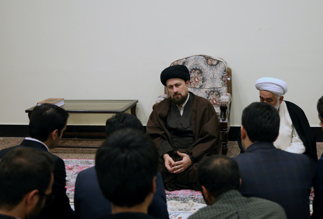 Hassan Khomeini meets assembly of youth