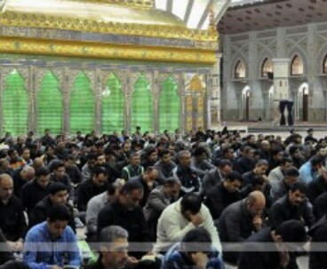Spiritual event held at Imam Khomeini shrine