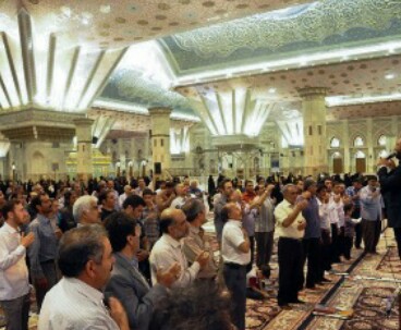 Spiritual Ceremony held at Imam Khomeini shrine 