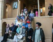 American tourists visit Imam Khomeini`s historic residence in Khomein