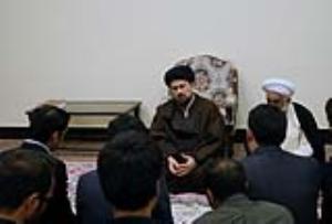 Hassan Khomeini meets assembly of youth