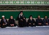 Mourning ceremony in the month of Muharram held in Husseiniah Imam Khomeini