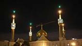 Seyyed Hassan Khomeini leading prayers at Imam Khomeini`s holy shrine 