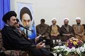 Ayatollah Seyyed Hassan Khomeini meets members of cultural  councils 