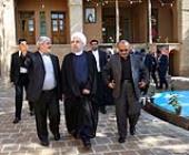 President visits Imam Khomeini’s ancestral house 