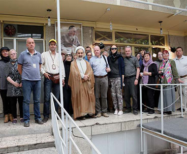 Estonians visit Imam Khomeini’s residence