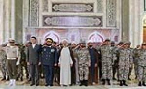 Commanders and officials of Iran`s Khatam al-Anbiya Air Defense Base pledge allegiance to Imam Khomeini’s ideals