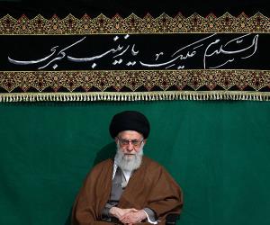 Arba`een mourning ceremony held with presence of the leader of Islamic Revolution Ayatollah Seyyed Ali Khamenei 