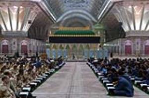 Reciting Quran session held in Imam Khomeini`s Shrine