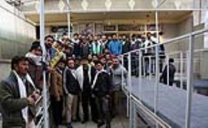 students from India and Pakistan visiting Imam Khomeini`s holy shrine  