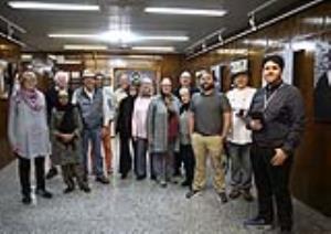 Foreign tourists pay a visit to Imam Khomein`s residence in Jamaran