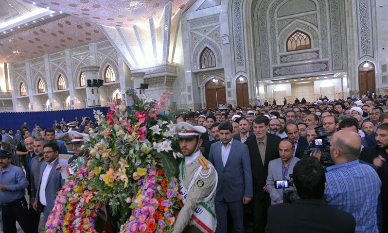 University figures renew allegiance towards Imam Khomeini`s ideals