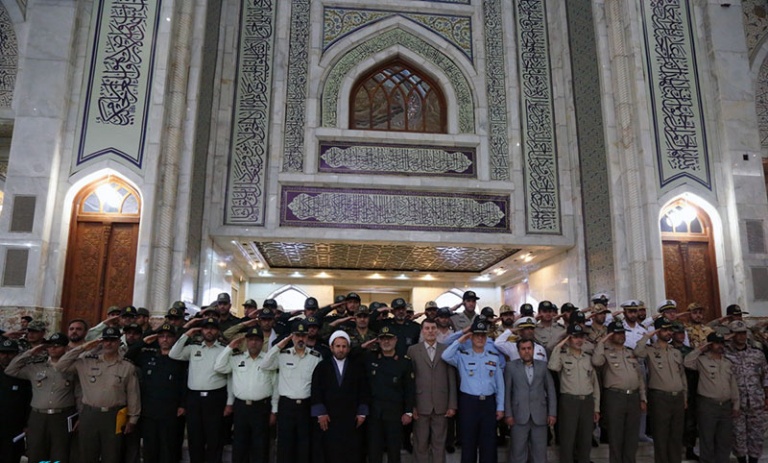 Members of armed forces renew allegiance to Imam Khomeini’s ideals 