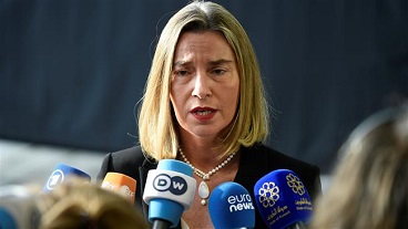 EU  oreign policy chief reiterates commitment to Iran deal 