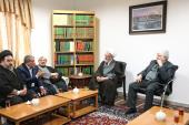 Families of late Ayatollah Hashemi Rafsanjani meet with senior clerics and religious authorities  