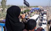 Pilgrims marching towards Karbala to commemorate Arbaeen