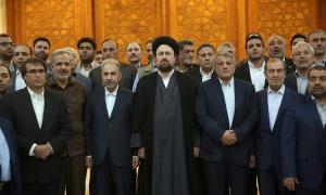 Tehran’s new mayor and members of the city council meet Seyyed Hassan Khomeini and pay tribute to Late Imam Khomeini