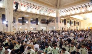 Supreme leader hosts Imam Khomeini`s commemoration held in the holy city of Qom