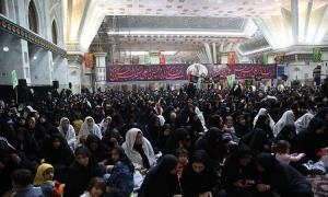 A ceremony on Arba’een`s night at Imam Khomeini’s mausoleum