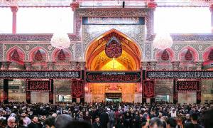 Imam Hossein (PBUH)’s holy shrine on the eve of Arba’een