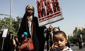  Faithful Iranians stage rally against massacre of Myanmar’s Rohigya Muslims