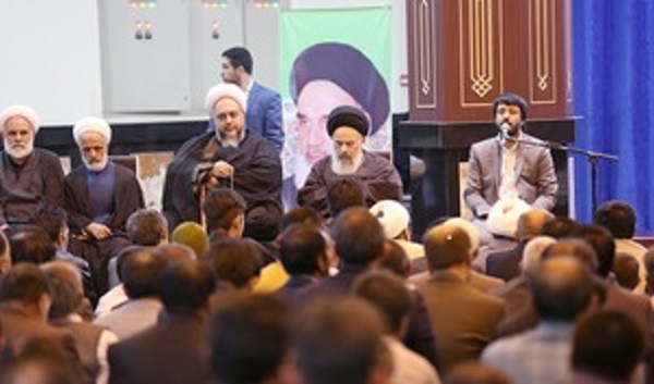 Members of Afghan religious delegations meet Seyyed Hassan Khomeini