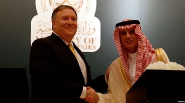 Iran says `unholy` US-Saudi partnership to lead to further war
