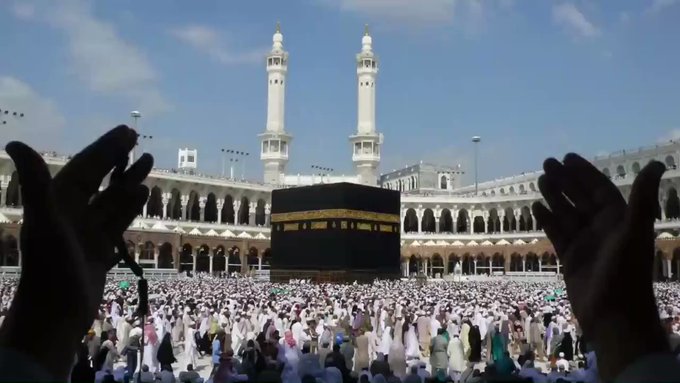 Muslims from around the world converge on holy sites