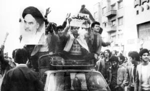 Revolution under Imam Khomeini leadership gained momentum, Shah fled Iran