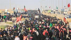 Millions of pilgrims from across world converging on  holy Iraqi city of Karbala