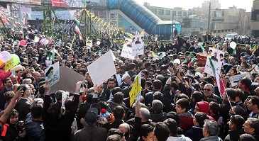Millions  mark anniversary of Islamic Revolution, pledge allegiance to Imam Khomeini's ideals