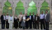 The ceremony to honor Ms. Yukawa Gidaean by divine religions’ committee of Imam Khomeini commemoration headquarters