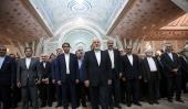 Minister, advisors, ambassadors and head of cultural centers pledge allegiance with Imam Khomeini’s ideals