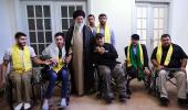 Supreme Leader receives Lebanese Hezbollah’s disabled war veteran